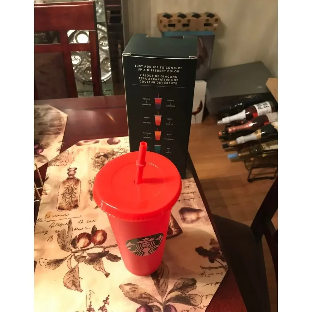Starbucks color changing tumbler new